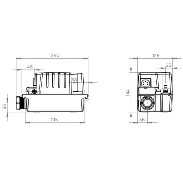 Sanicondens Clim Maxi - DIMENSÕES