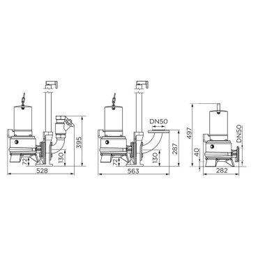 Sanipump ZPG 71 - DIMENSÕES